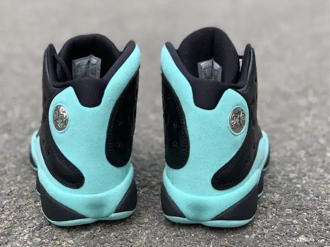 414571-030 Air Island 13 Green Retro Jordan Black 0514